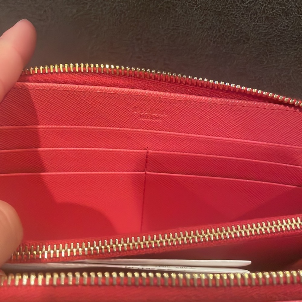 HOT PINK PRADA ZIPPY WALLET - Picture 11 of 17